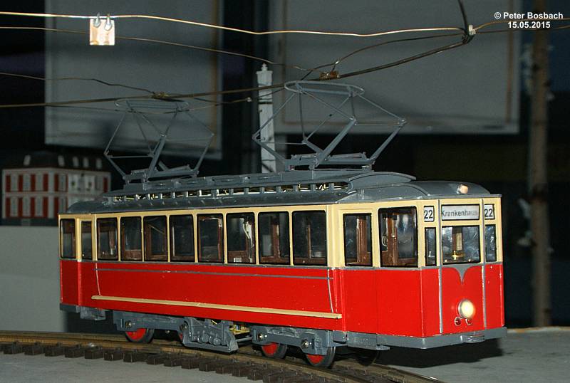 Vierachser Trieb- und Beiwagen